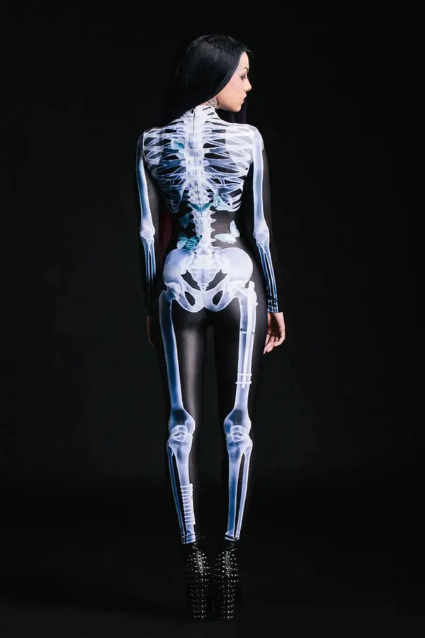 🎃Halloween Sale-SexySkull Bodysuit🔥Free $5.99 shipping when you buy 2-Festivesl