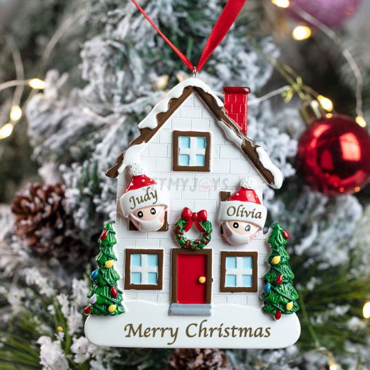 Personalized Ornament 2021 Family Christmas Ornament-Festivesl
