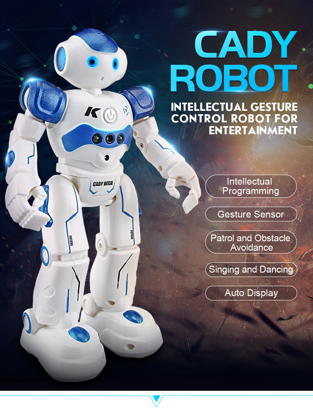 【🎅EARLY CHRISTMAS SALE🎅】Gesture Sensing Smart Robot 🔥free shipping🔥-Festivesl