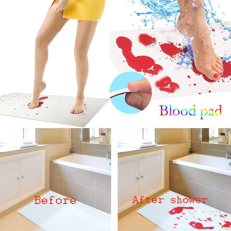 🔥HOT SALE - 48% OFF 🔥Halloween Bloody Bath Mat-Festivesl