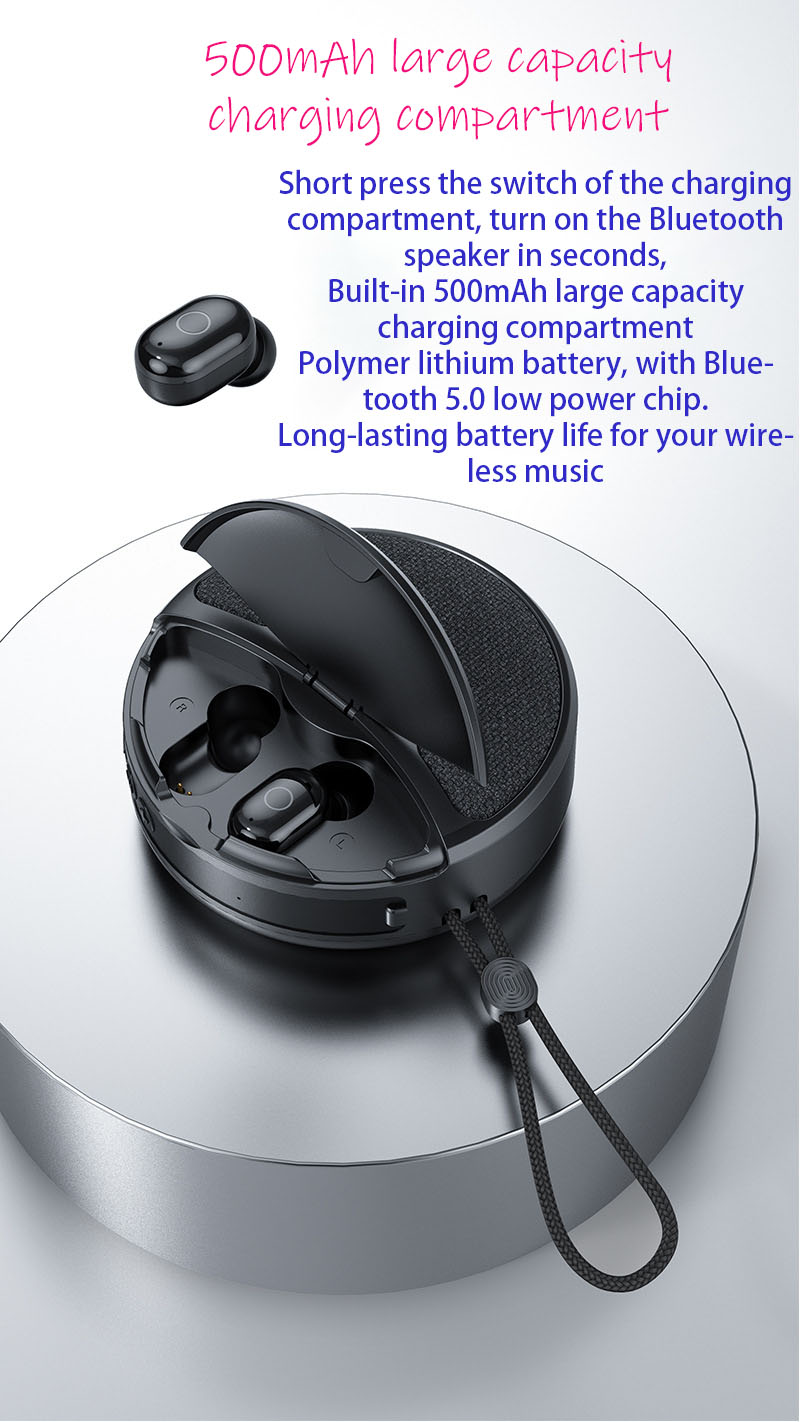 🔥Hot Sale - 50% OFF 🔥 - New Bluetooth Speaker & Headphone 2 in 1-Festivesl