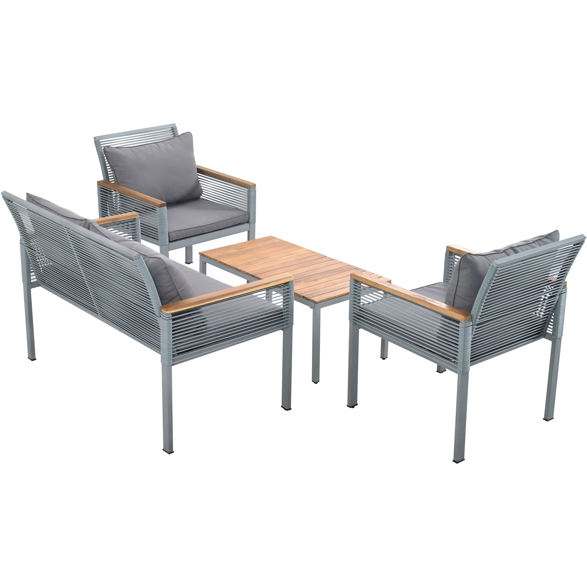 Gartenlounge Garten Lounge Set Sitzgruppe Gartenmöbel Sofa Couchtisch