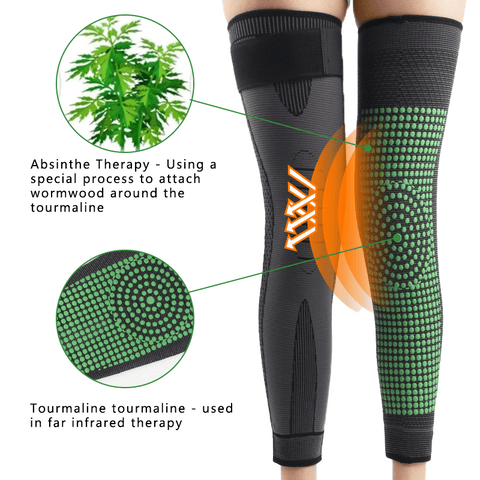 CC™Tourmaline acupressure self-heating shaping knee sleeve
