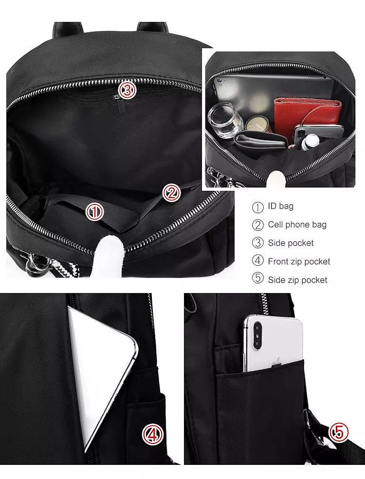 come4buy.com-Fashion Backpacks Travel Small Bag Female Multi-function Bag