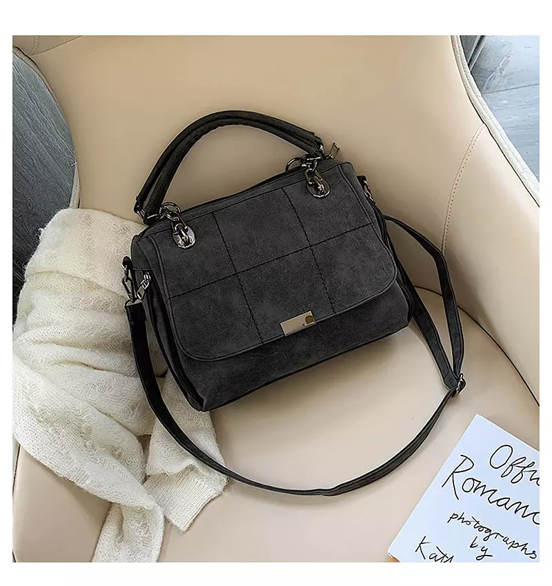 come4buy.com-Shoulder Bags Large Capacity Faux Leather Lady Totes Boston Bag