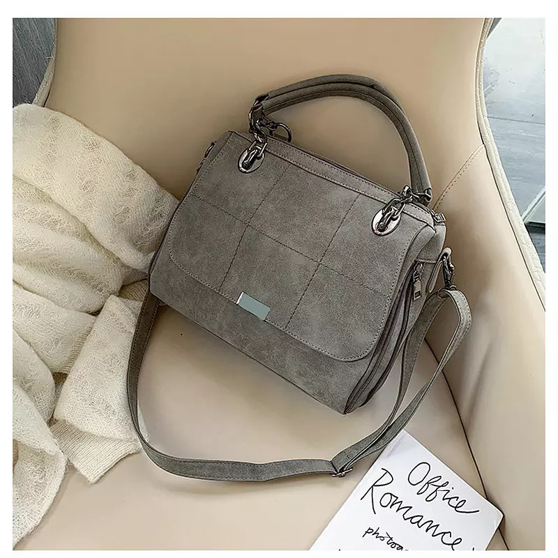 come4buy.com-Shoulder Bags Large Capacity Faux Leather Lady Totes Boston Bag