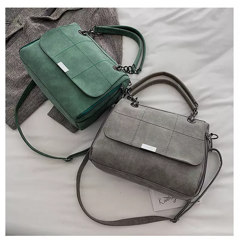 come4buy.com-Shoulder Bags Large Capacity Faux Leather Lady Totes Boston Bag