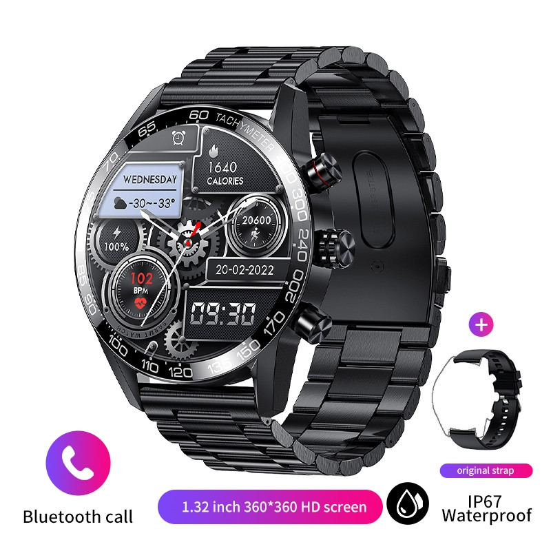 2022 Blingseek New Smart Watch Custom watch face Sports waterproof Bluetooth call Smartwatch ECG+PPG