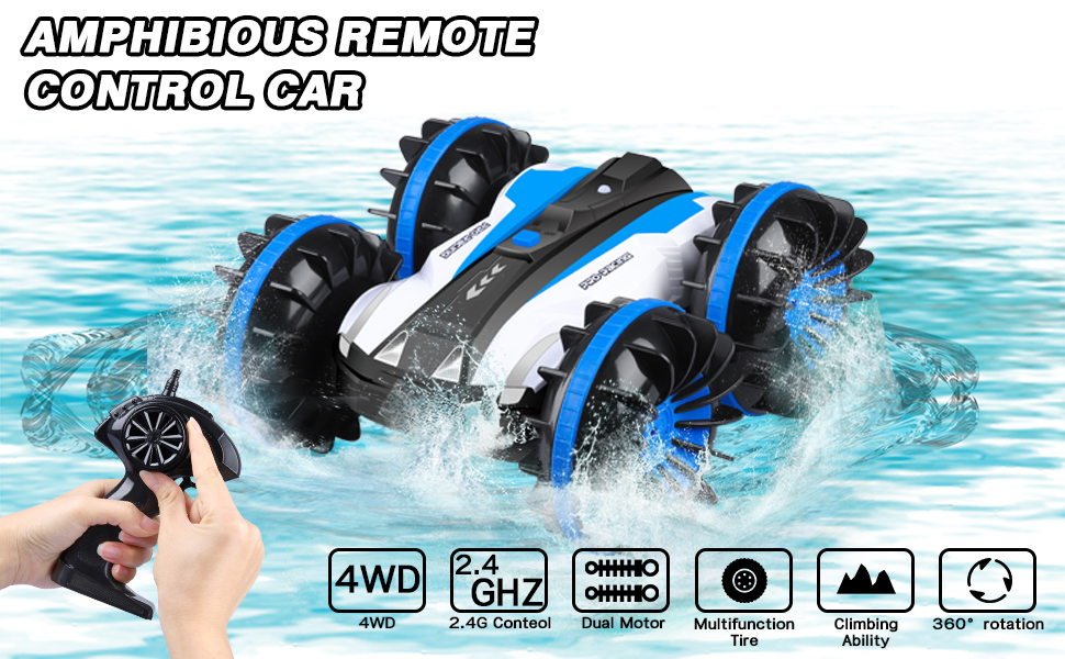 Amphibious RC Car