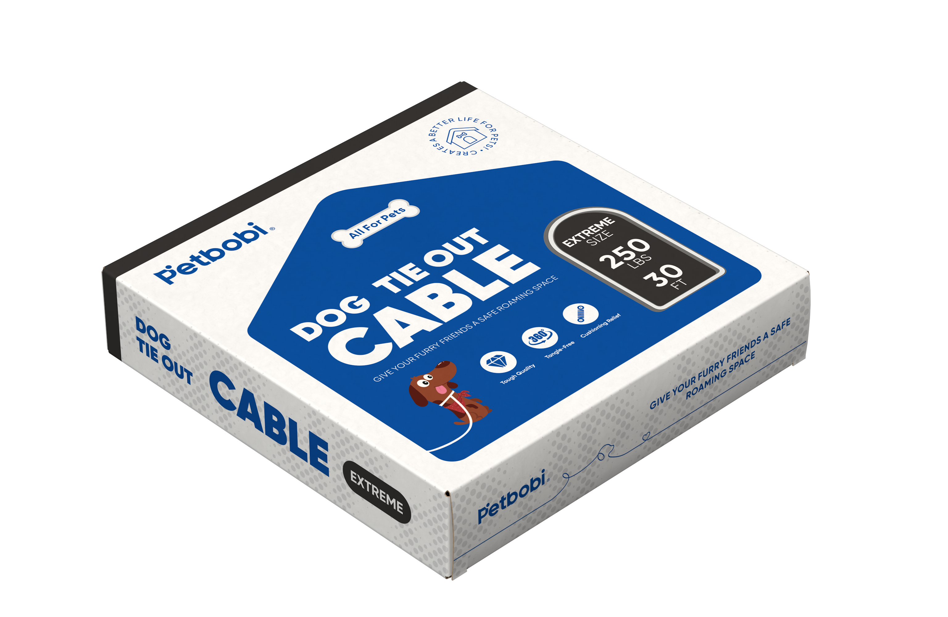 Dog Tie-Out Cable - 30ft/250lbs