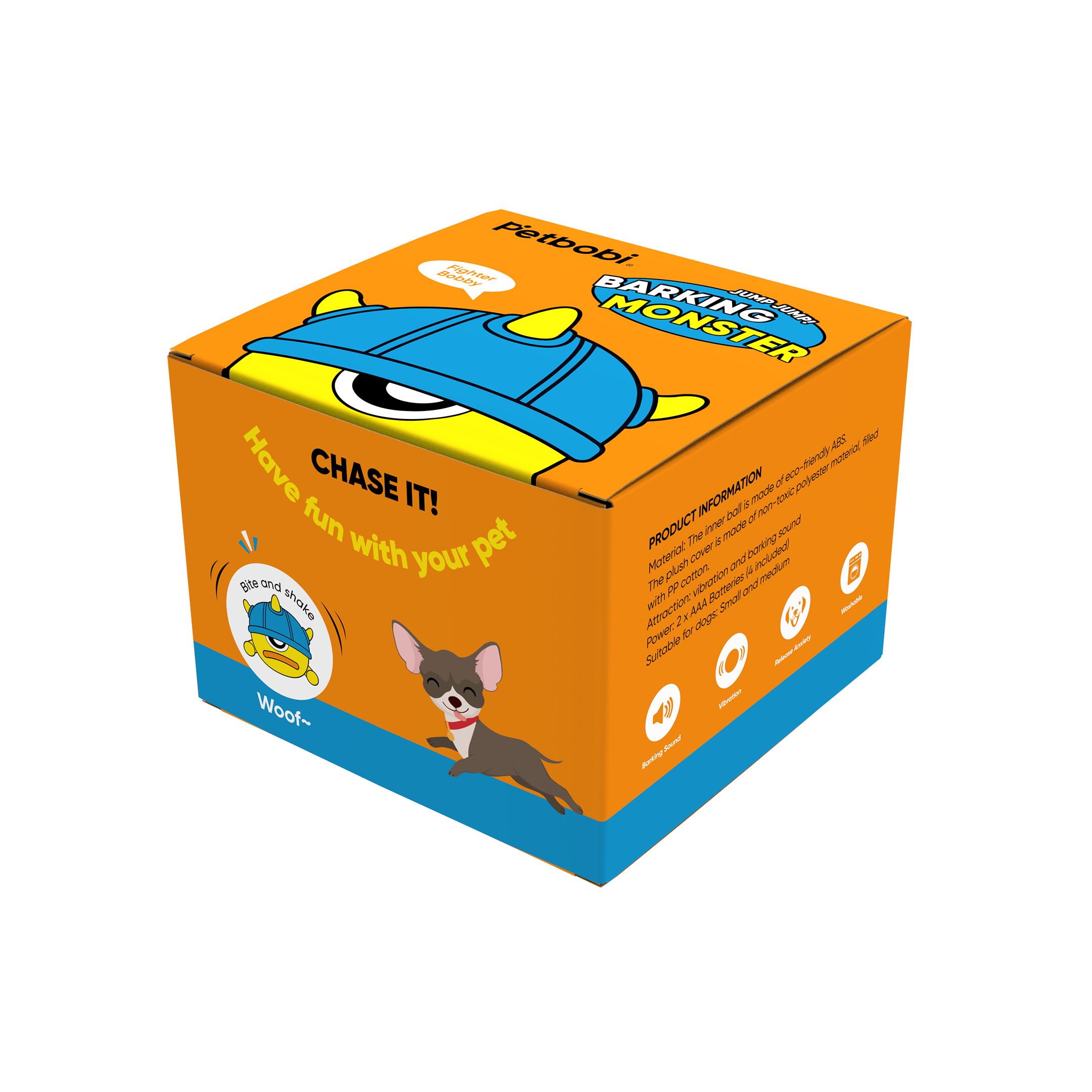 Interactive Dog Toys - The Fighter Bobby