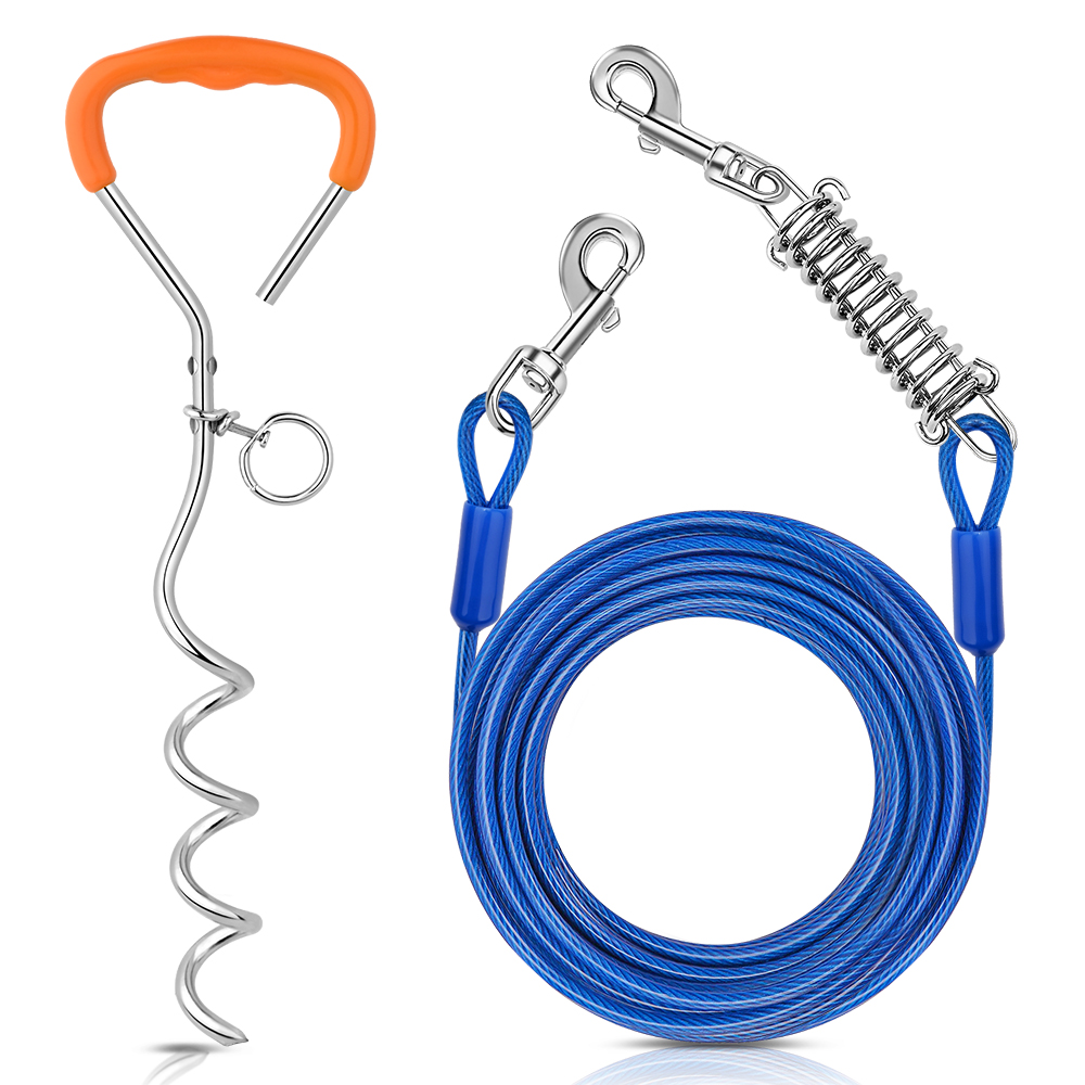 Dog Tie-out Cable & Stake