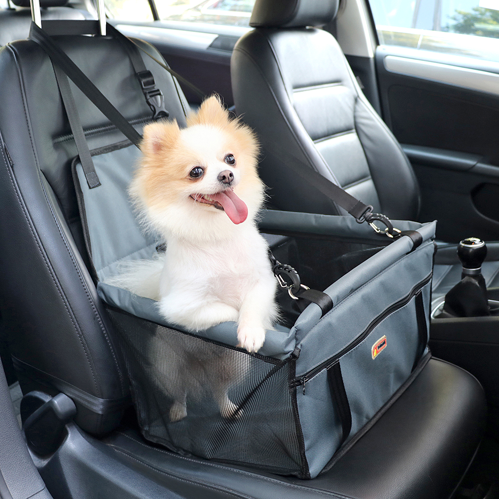 Pet Car Booster Seat - Gery