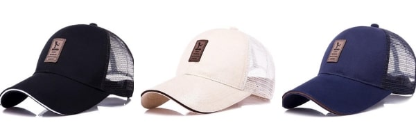 EDIKO Casual Baseball Snapback Hats with Mesh in 3 colors