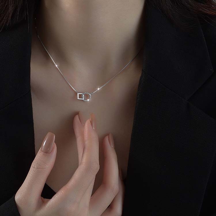 925 Sterling Silver Pendant  Necklace Casual Daily