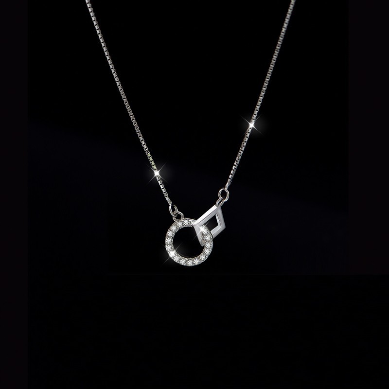 925 Sterling Silver Pendant Necklace Casual Daily