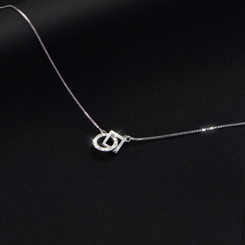 925 Sterling Silver Pendant Necklace Casual Daily