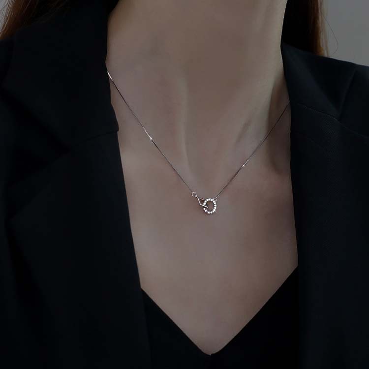 925 Sterling Silver Pendant Necklace Casual Daily