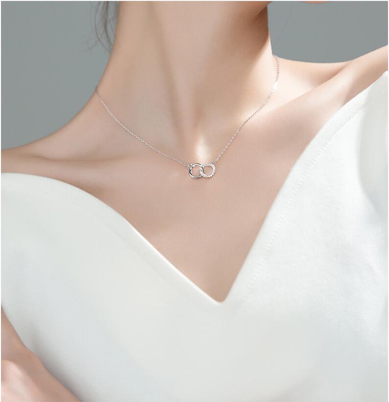 925 Sterling Silver Pendant  Necklace Unique Casual Design