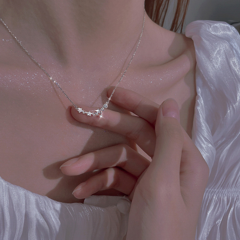 S925 Sterling Silver Pendant  Necklace Unique Casual Design