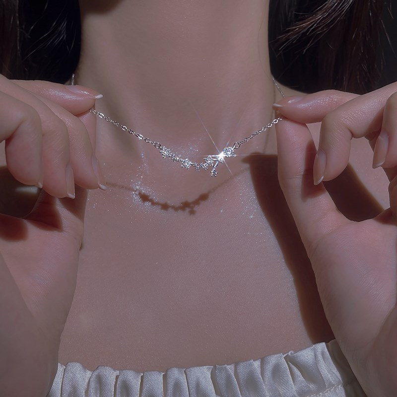 S925 Sterling Silver Pendant  Necklace Unique Casual Design