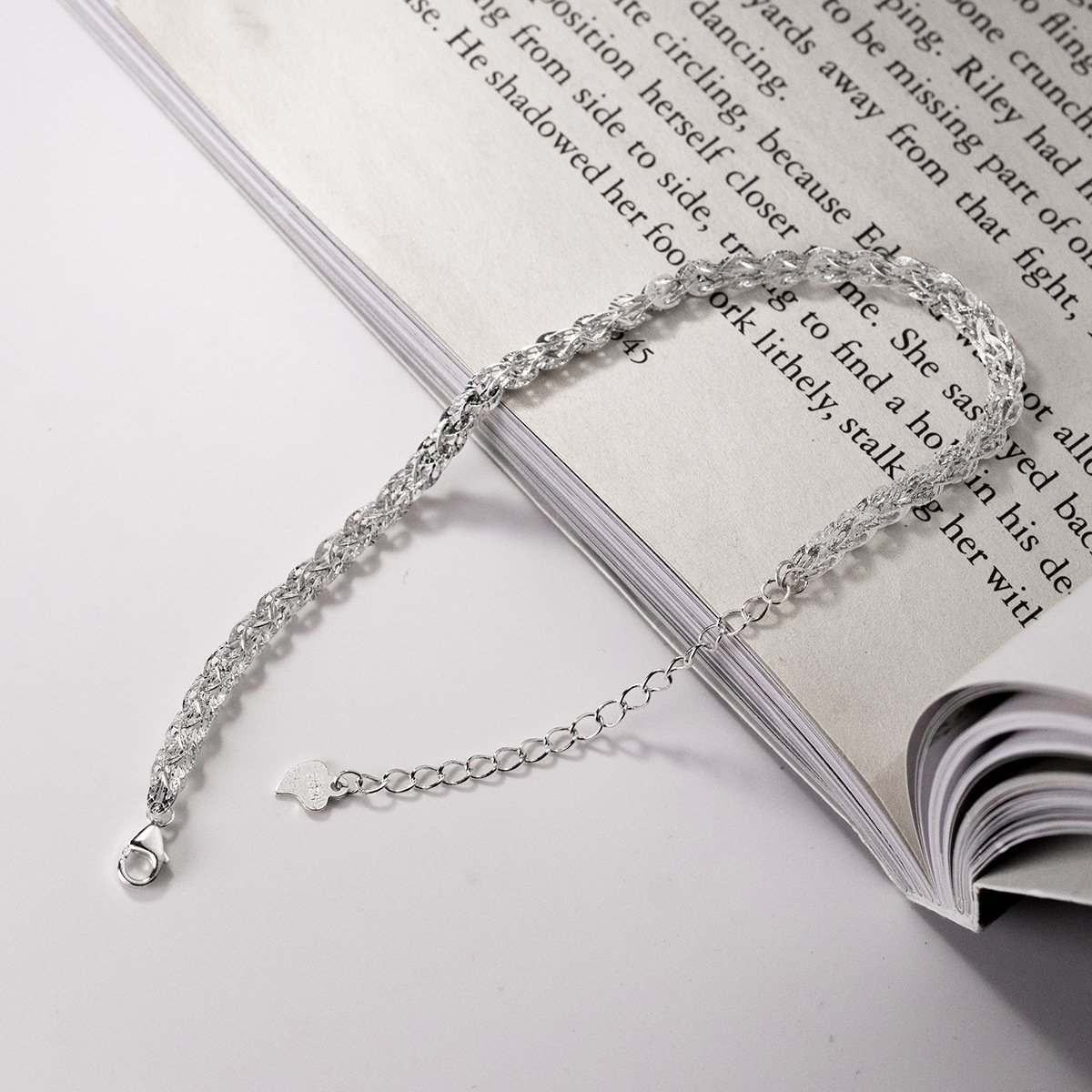 #324 S925 Sterling Silver Fashion Bracelet  Daily Style