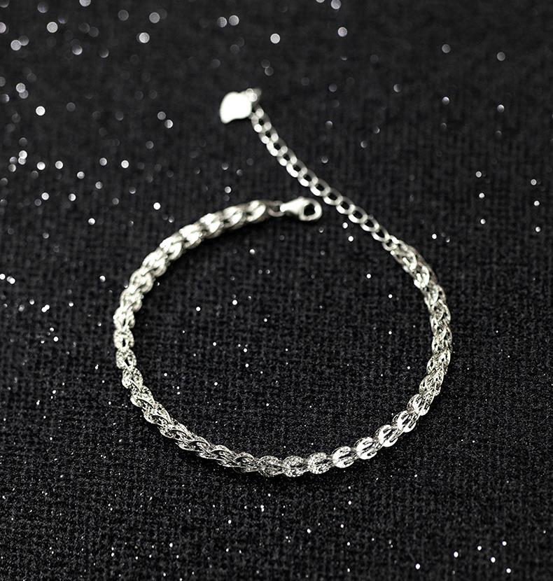 #324 S925 Sterling Silver Fashion Bracelet  Daily Style