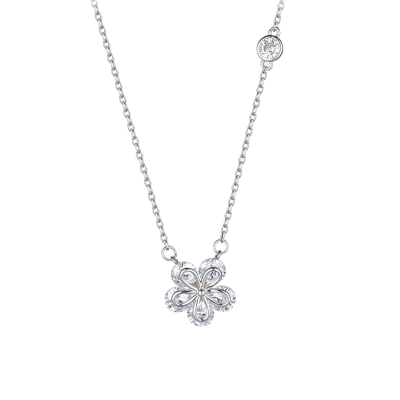 S925 Sterling Silver Pendant  Necklace Unique Casual Design