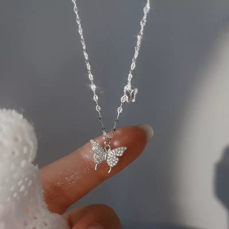 S925 Sterling Silver Pendant  Necklace Unique Design