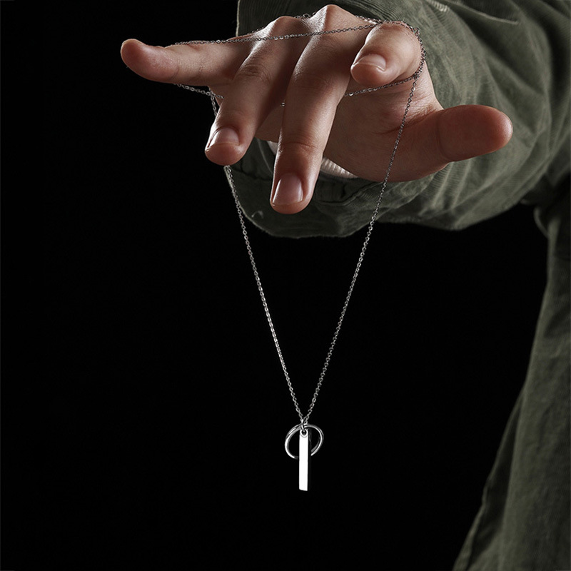 925 Sterling Silver Pendant Necklace for Men