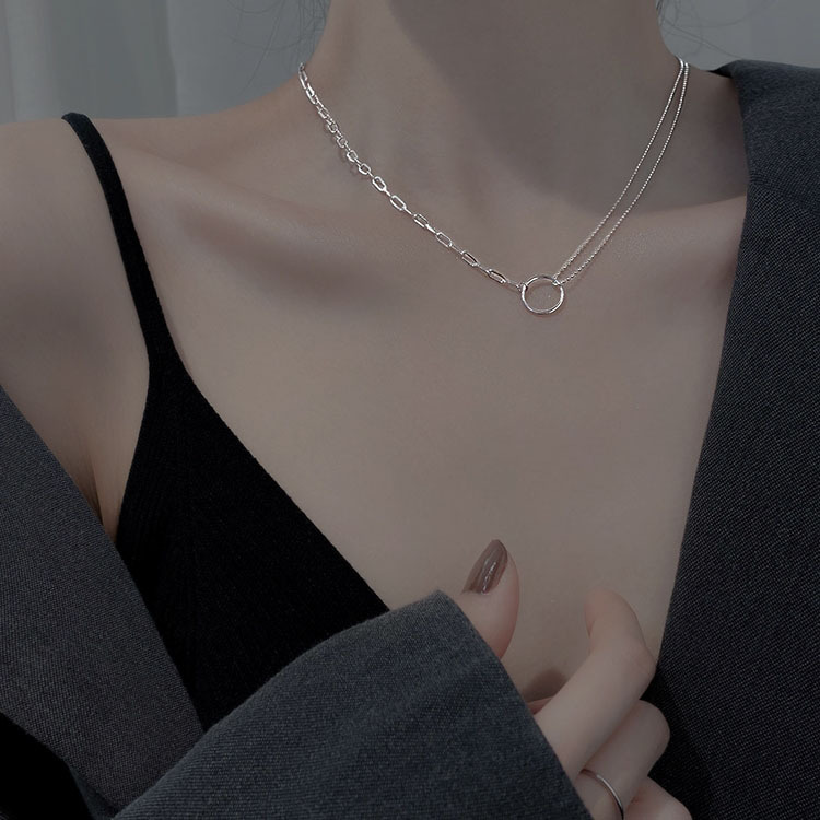 925 Sterling Silver Pendant  Necklace Unique Casual Design