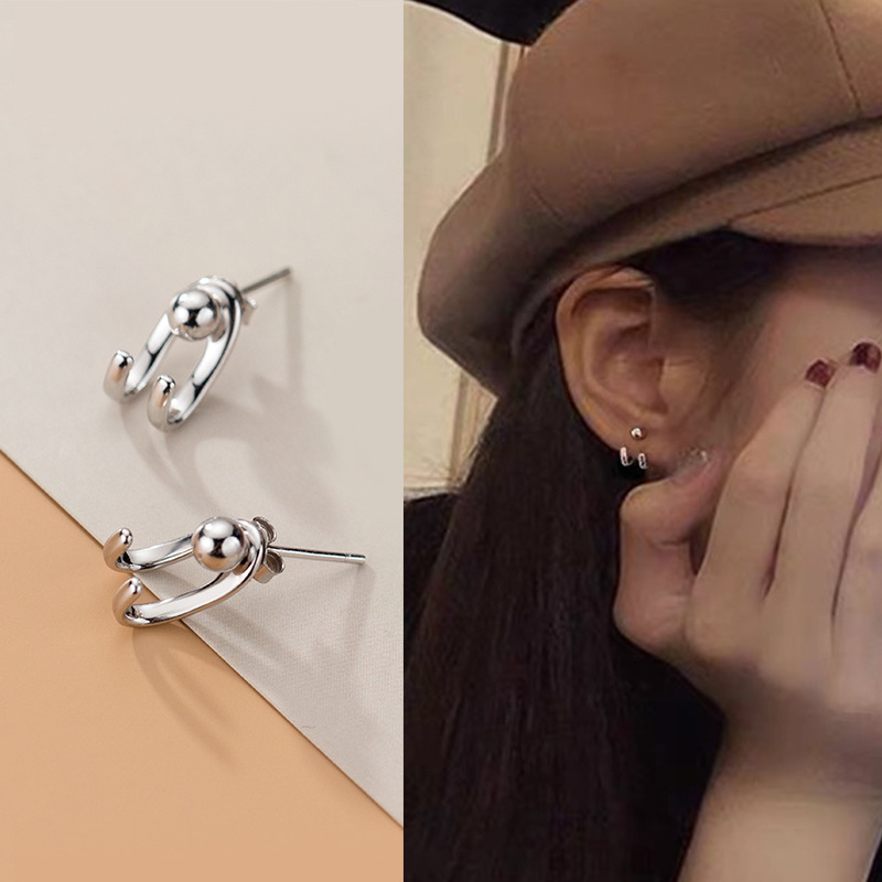 Fashion Stud Earrings 925 Earrigns for Girls