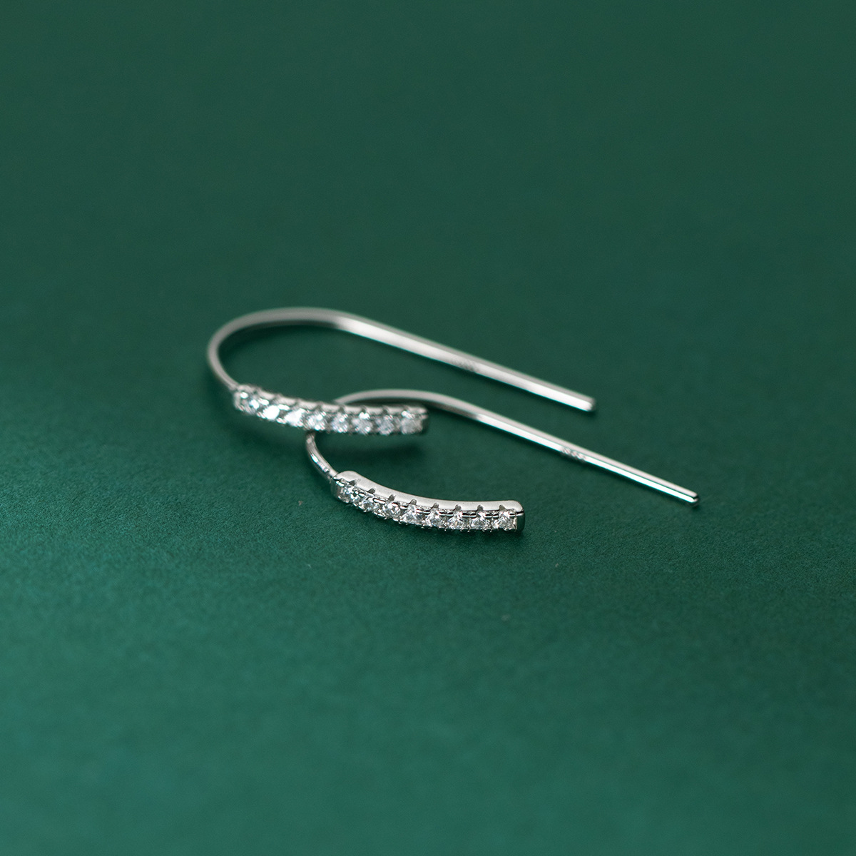 925 Sterling Silver Drop Earrings