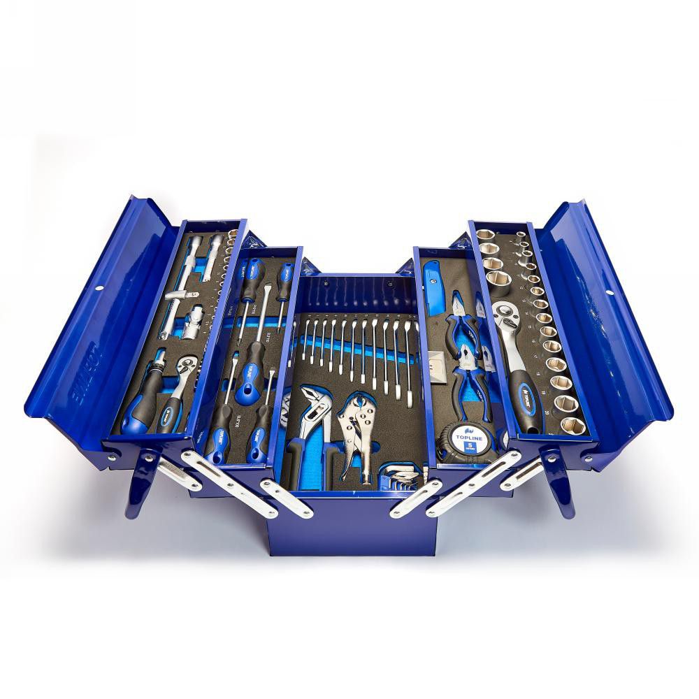 Tool Set - 92 Piece in Cantilever Tool Box