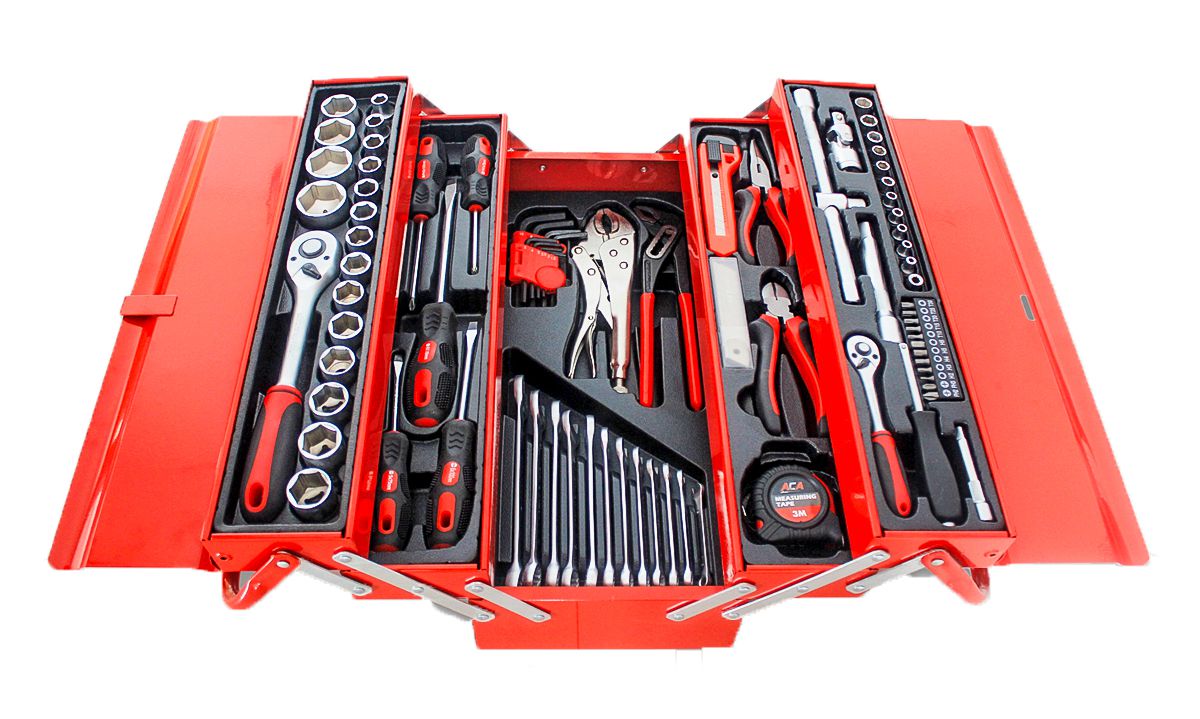 Tool Set - 92 Piece in Cantilever Tool Box