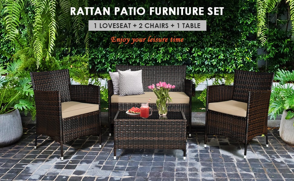 outdoor rattan furniture set  outdoor furniture bestoutdor.com