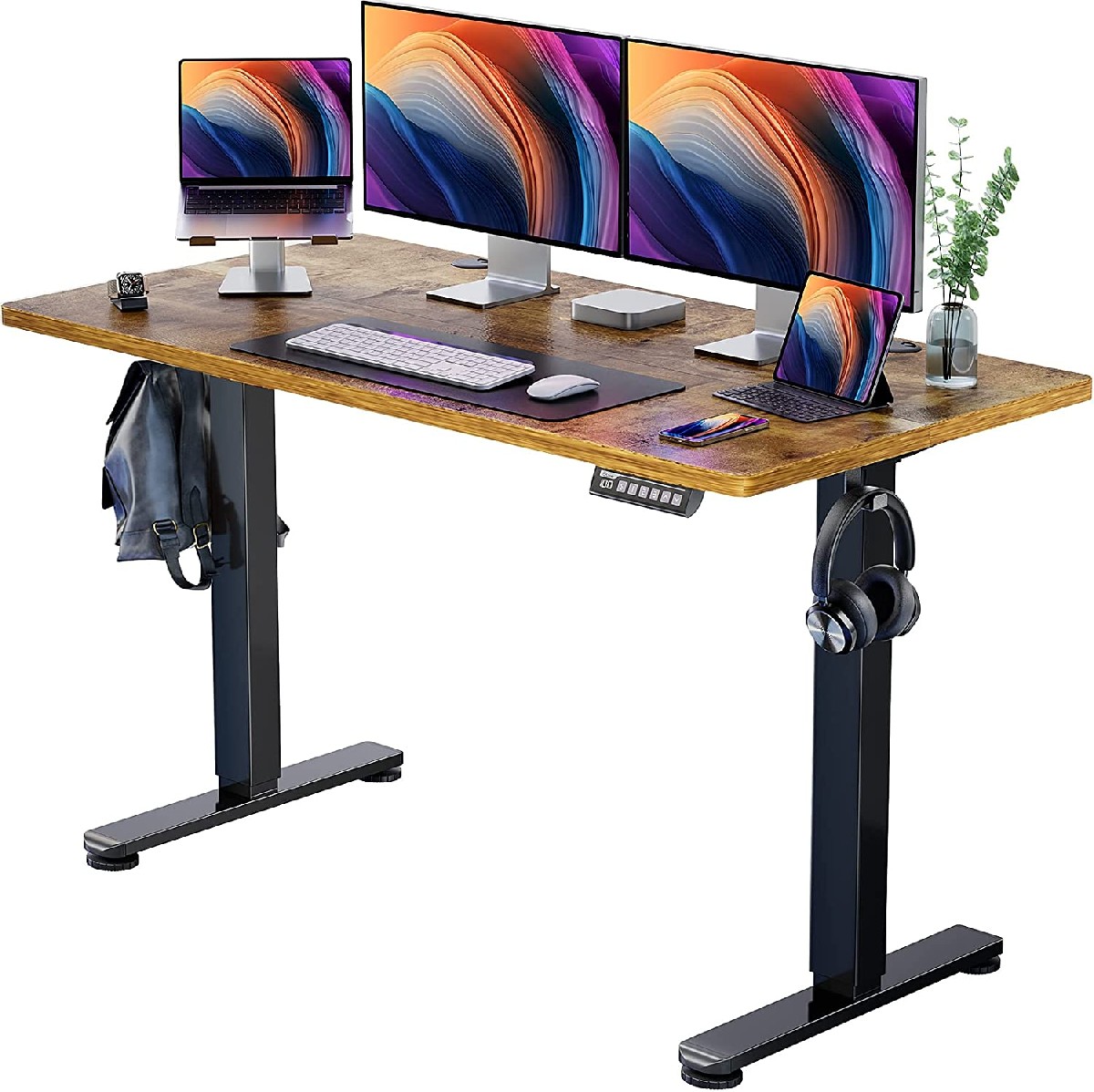 ErGear Height Adjustable Electric Standing Desk,Memory Computer Home Office Desk