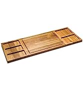 SMIRLY Acacia Wood Cutting Board Set - Wooden Cutting Boards for Kitchen, Chopping Board Set - Ki...