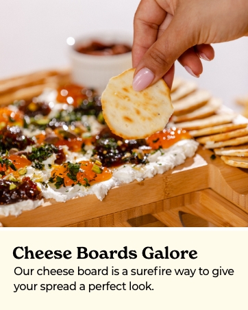 cheese board dinner