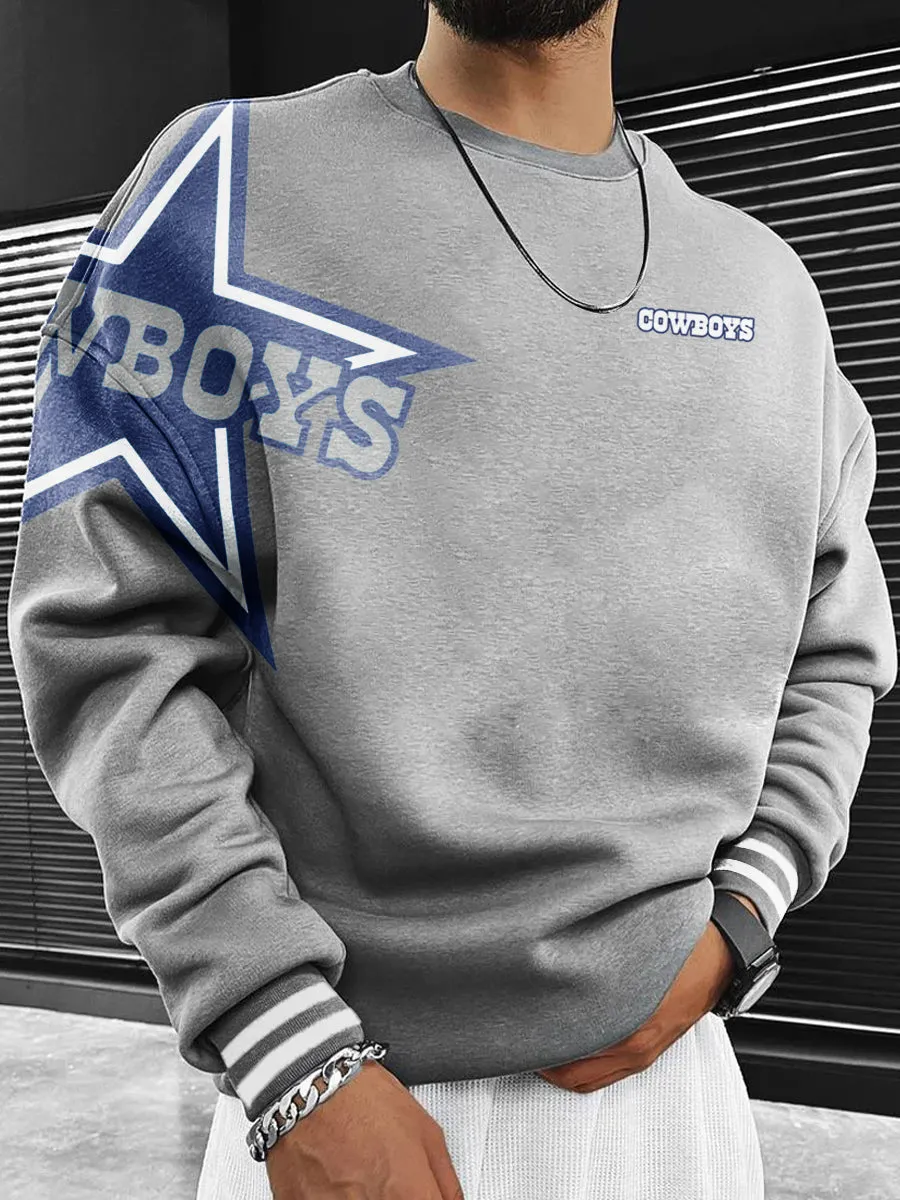 Dallas Cowboys Trendy Printed Sweatshirt