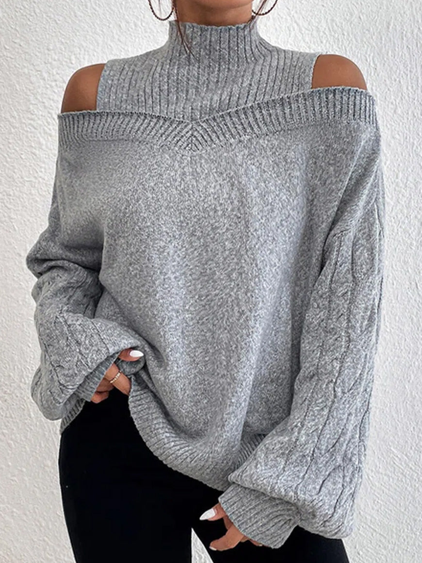 Women's Casual Loose Long Sleeve Sweaters