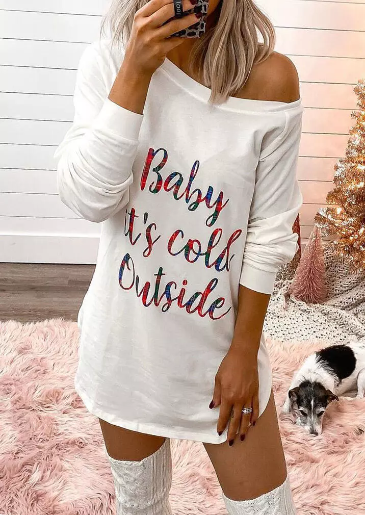 Baby It's Cold Outside Mini Dress 