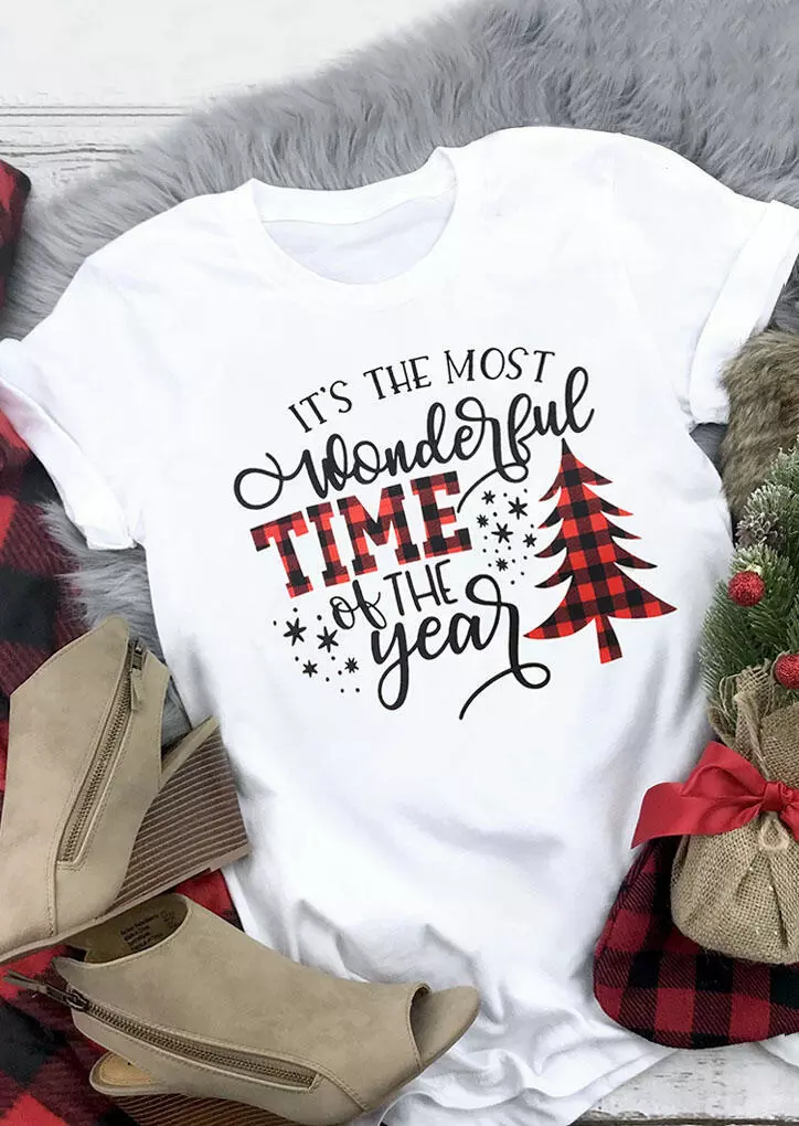 Christmas Its the Most Wonderful Time of The Year T-Shirt