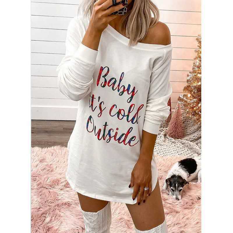  Baby It's Cold Outside Mini Dress