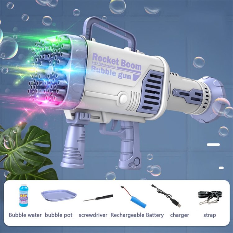 Bazooka Lighting Bubble Machine