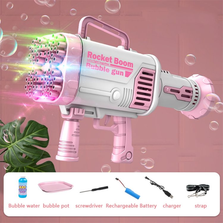 Bazooka Lighting Bubble Machine