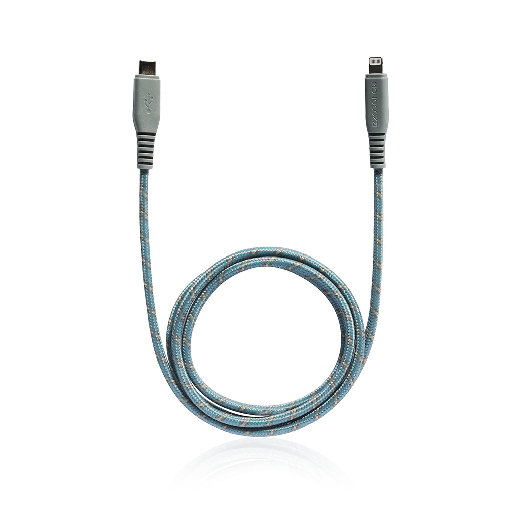 USB-C to Lightning Sync and Charge Cable 100cm - Charcoal