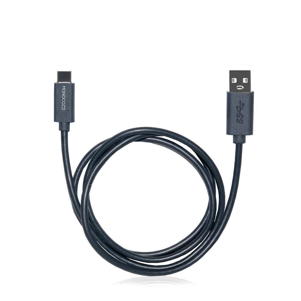 USB-C to USB 5Gbps Connect, Charge & Sync Cable (100cm) - Grey