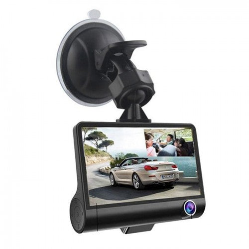 4 inch LCD HD DVR with Rear View Camera Black box (WDR Full HD 1080P)