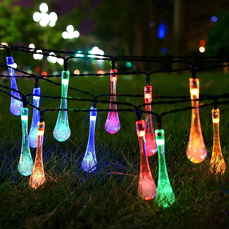 🔥LAST DAY 50% OFF🔥 - Water Drop Solar Lights